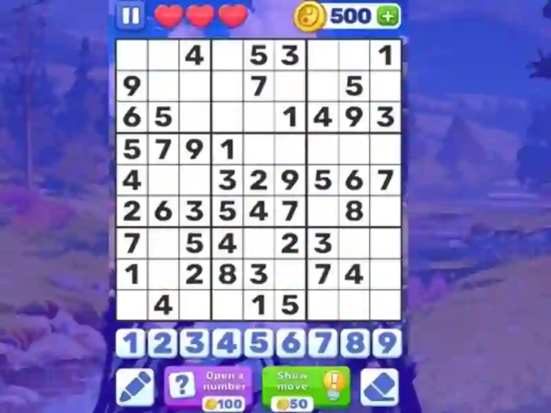 Jwèt Sudoku Free sou entènèt