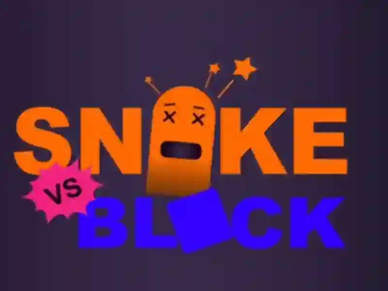 Jwèt Snake vs Blocks sou entènèt