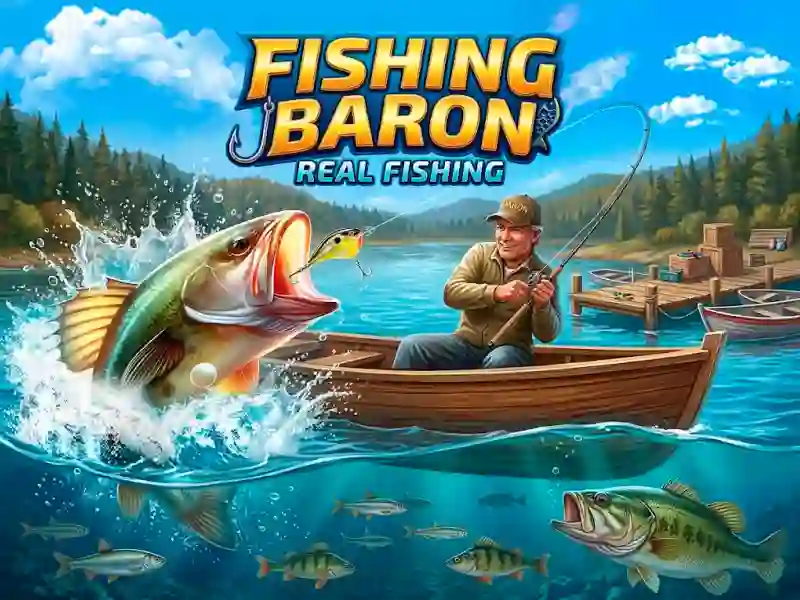 Jwèt Fishing Baron Real Fishing sou entènèt