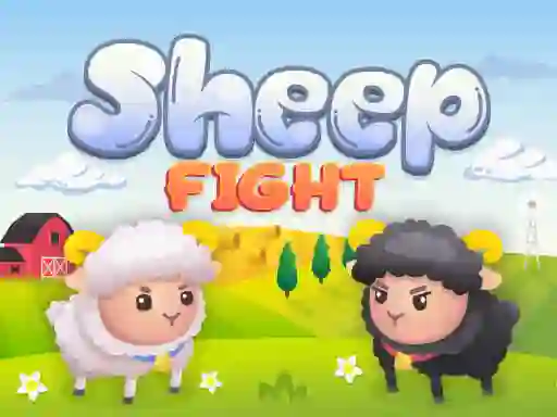 Jwèt Sheep Fight sou entènèt