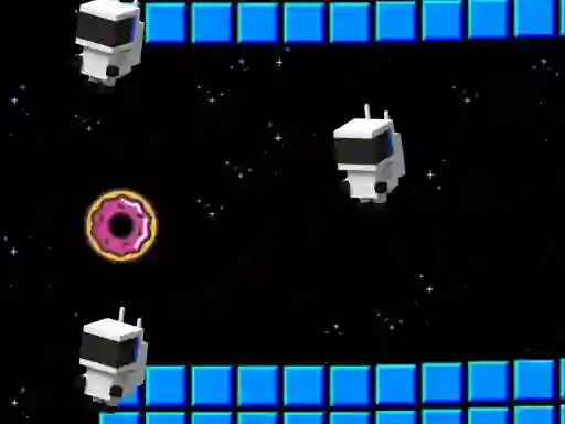 Jwèt Space Donut sou entènèt