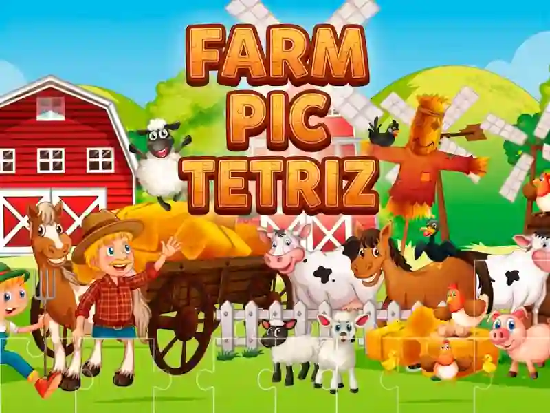 Jwèt Farm Pic Tetriz sou entènèt