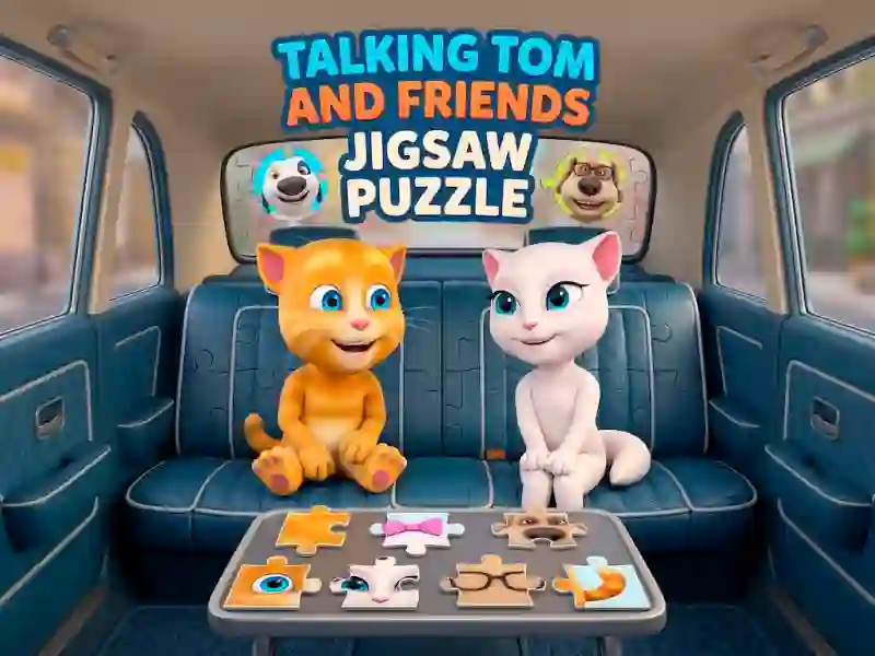 Jwèt Talking Tom and Friends Jigsaw Puzzle sou entènèt