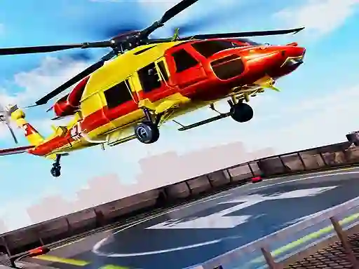 Jwèt Helicopter Flying Adventures sou entènèt