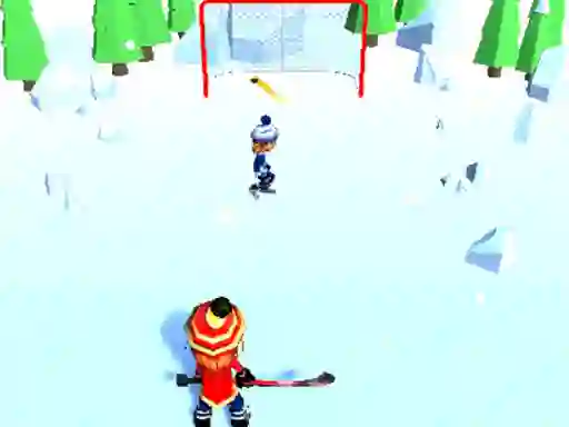 Jwèt Hockey Challenge 3d sou entènèt