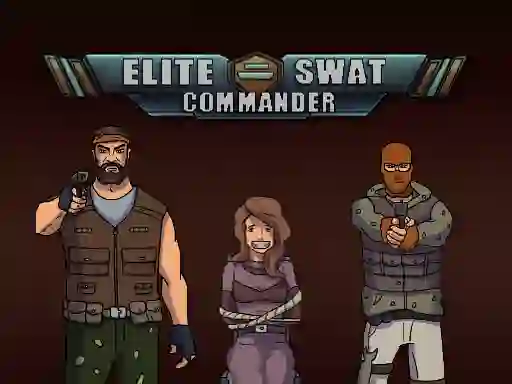 Jwèt Elite SWAT Commander sou entènèt