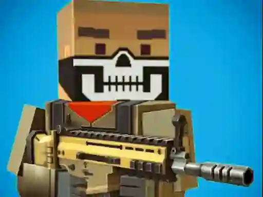 Jwèt Crazy Pixel Warfare sou entènèt