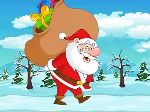 Jwèt Santa Claus Jigsaw sou entènèt