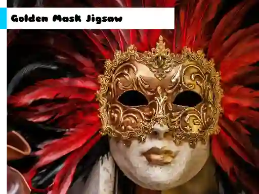 Jwèt Golden Mask Jigsaw sou entènèt