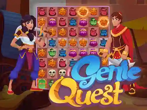 Jwèt Genie Quest sou entènèt