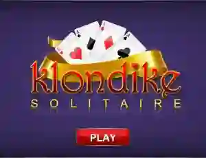 Jwèt Klondike Solitaire sou entènèt