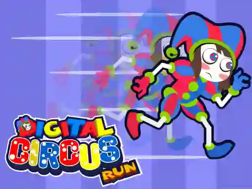 Jwèt Digital Circus Run sou entènèt