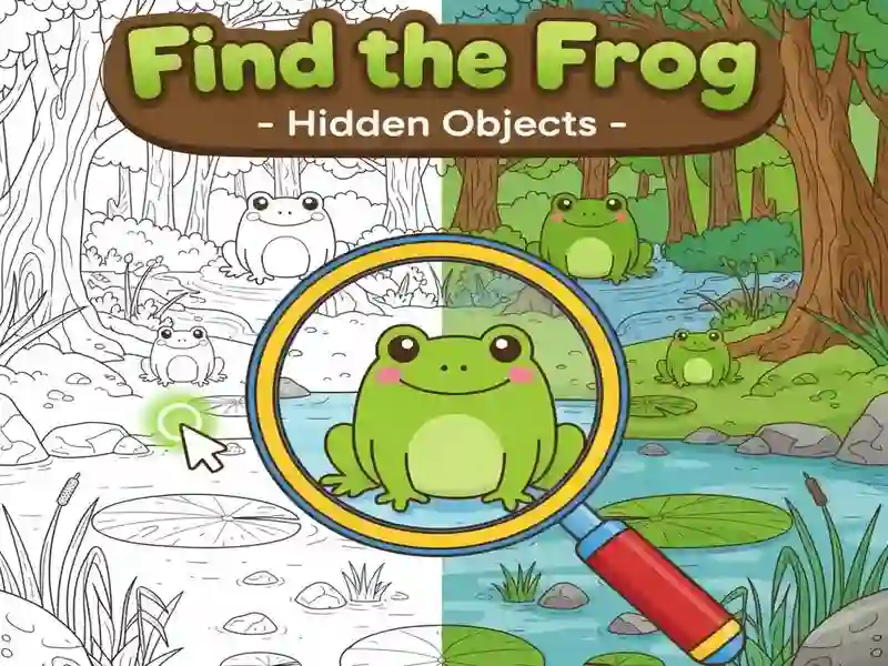 Jwèt Find the Frog Hidden Objects sou entènèt