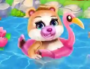 Jwèt Cute Bear Caring sou entènèt