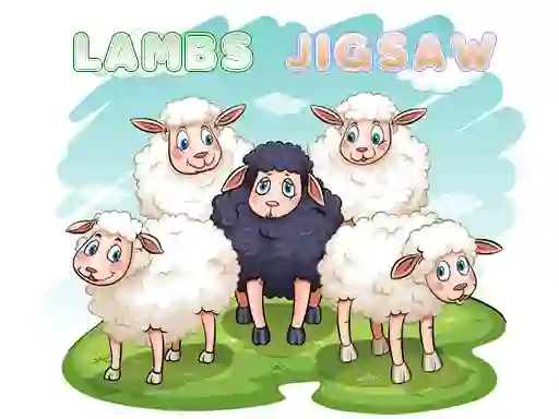 Jwèt Lambs Jigsaw sou entènèt