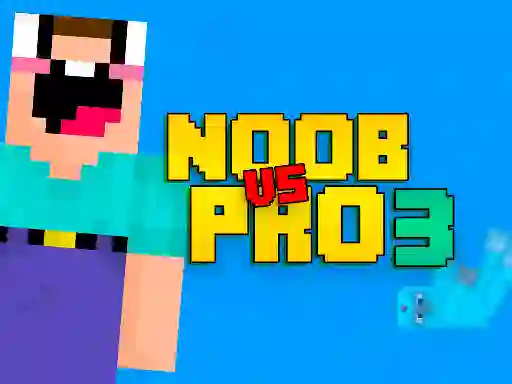 Jwèt Noob vs Pro 3 sou entènèt