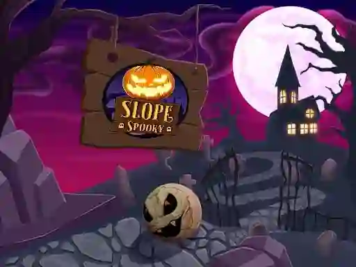 Jwèt Slope Spooky sou entènèt