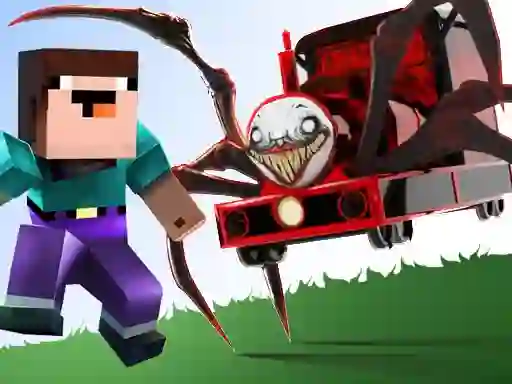 Jwèt Noob vs Spider Train sou entènèt