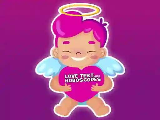 Jwèt Love Test with Horoscopes sou entènèt