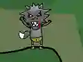 Jwèt The Black Wolf Wants Sheep sou entènèt
