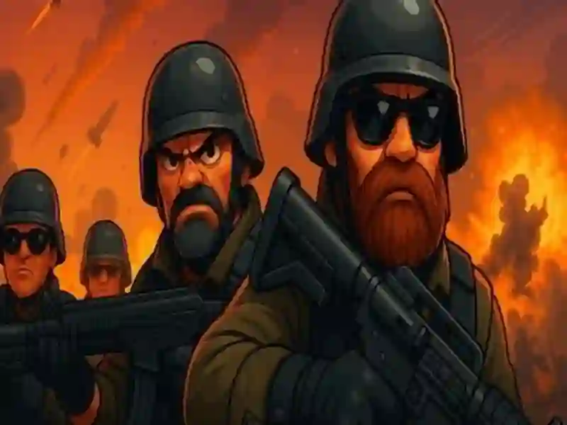 Jwèt Strike Force: Action Platformer sou entènèt