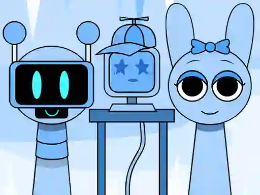 Jwèt Huggy Mix Sprunki Music Box sou entènèt