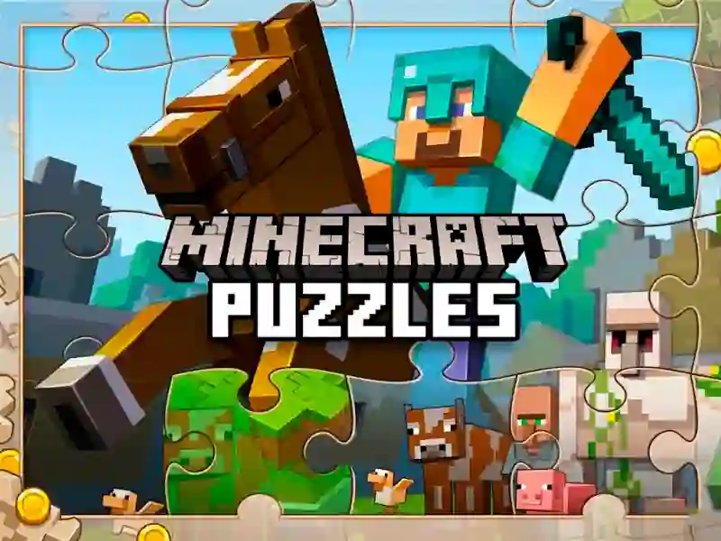 Jwèt Minecraft Puzzles sou entènèt