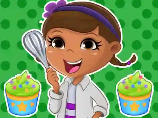 Jwèt Dottie Doc Mcstuffins Cupcake Maker sou entènèt