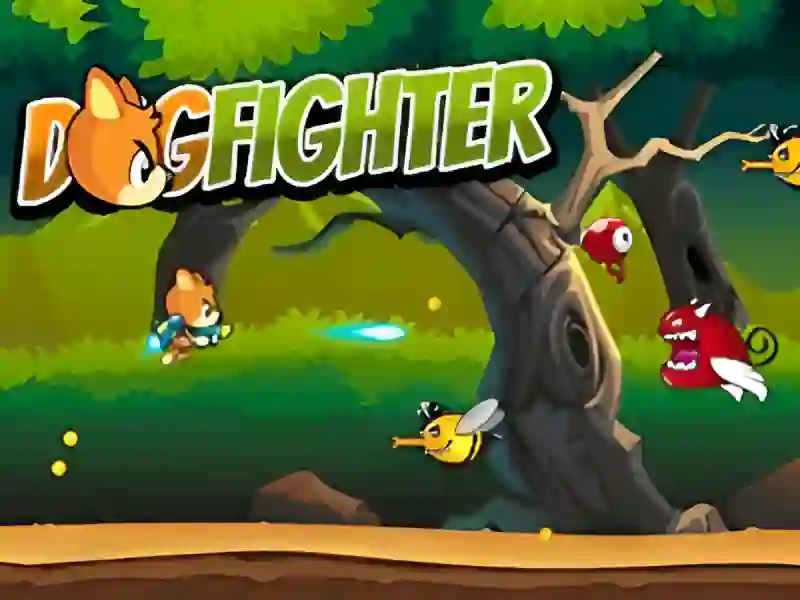 Jwèt Dog Fighter sou entènèt