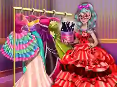Jwèt Dove Carnival Dolly Dress Up sou entènèt