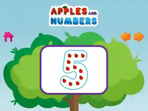 Jwèt Apples and Numbers sou entènèt