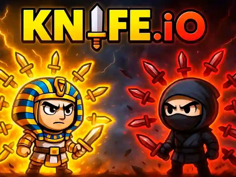 Jwèt Knife.io sou entènèt