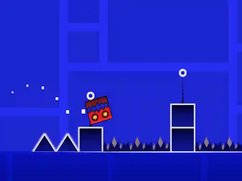 Jwèt Geometry Jump Dash sou entènèt
