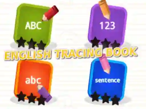 Jwèt English Tracing Book sou entènèt