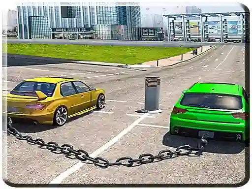Jwèt Chained Cars Impossible Tracks sou entènèt