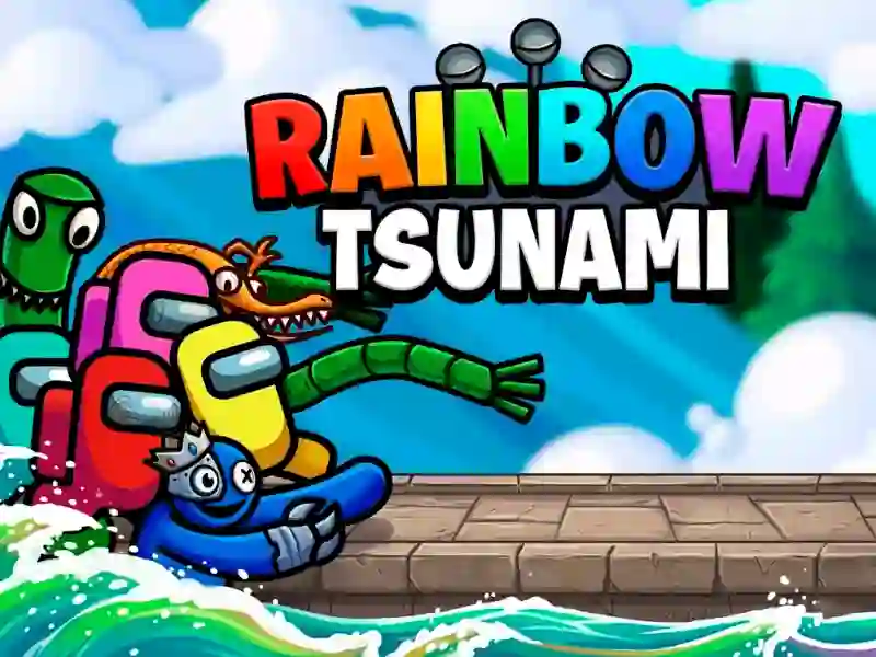Jwèt Rainbow Tsunami sou entènèt