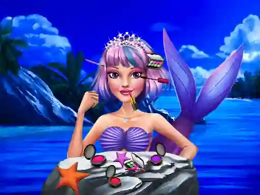 Jwèt Mermaid Princess New Makeup sou entènèt