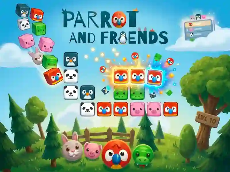 Jwèt Parrot and Friends sou entènèt
