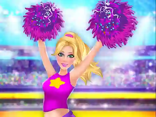 Jwèt Highschool Cheerleader Dressup sou entènèt