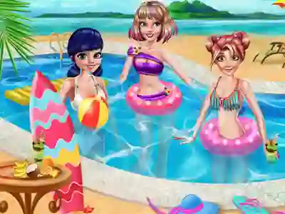 Jwèt Princesses Summer Vacation sou entènèt