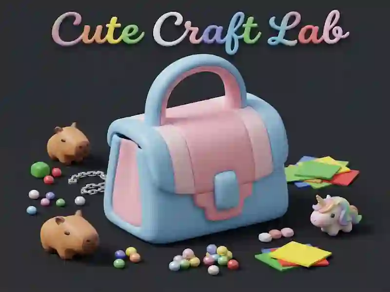 Jwèt Cute Craft Lab sou entènèt
