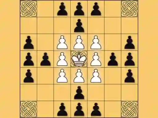 Jwèt Tafl: viking chess sou entènèt