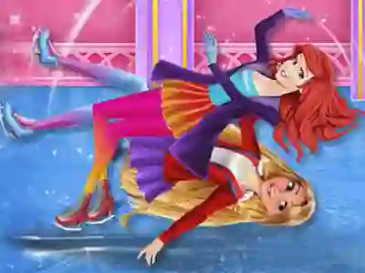 Jwèt Winter Ice Skating sou entènèt