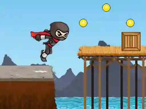 Jwèt Ninja Runner sou entènèt