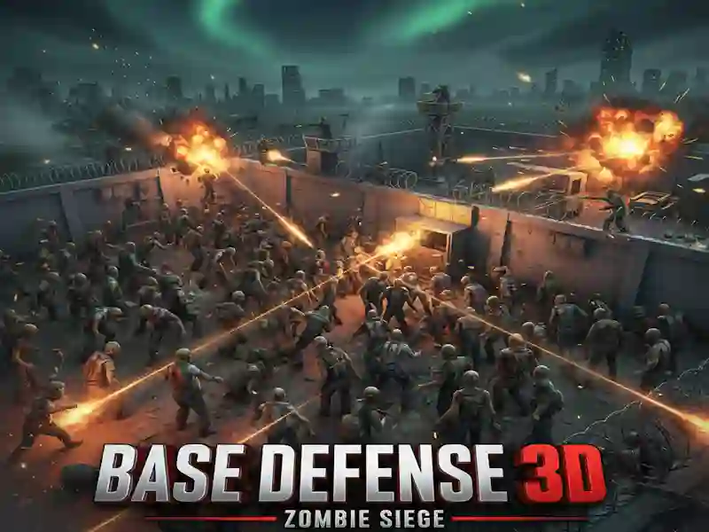 Jwèt Base Defense 3D sou entènèt