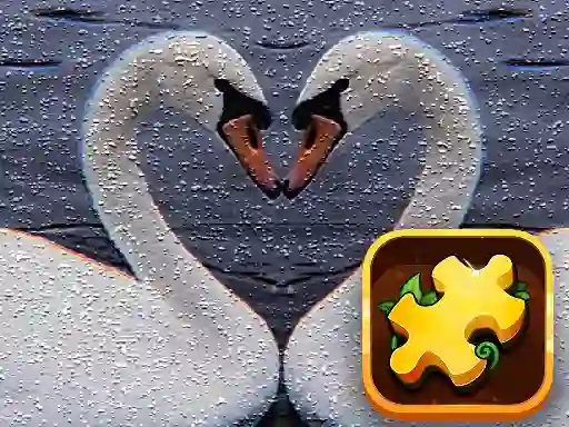 Jwèt Swan Puzzle Challenge sou entènèt