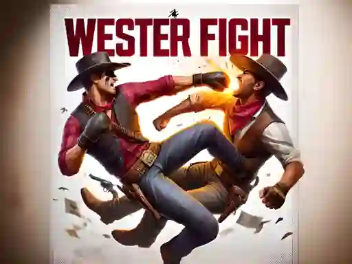 Jwèt Western Fight sou entènèt