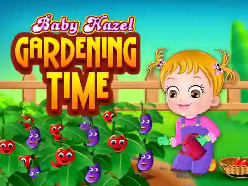 Jwèt Baby Hazel Gardening Time sou entènèt