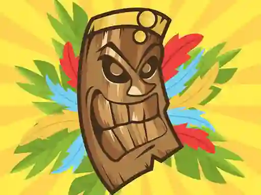 Jwèt Scary Tiki Mask Memory sou entènèt