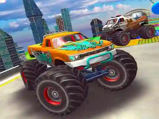 Jwèt Monster Truck sou entènèt